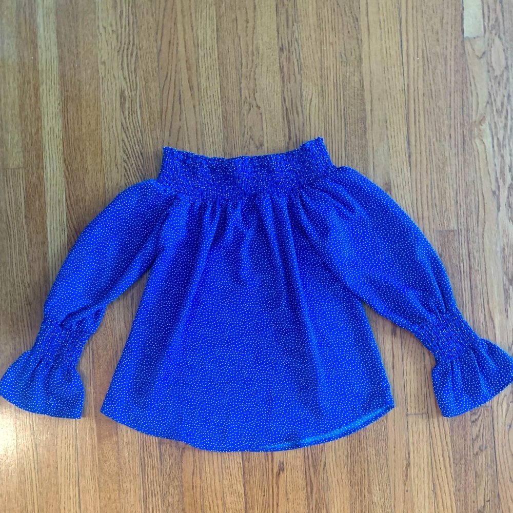 Anthropologie Allison Joy Off Shoulder Top